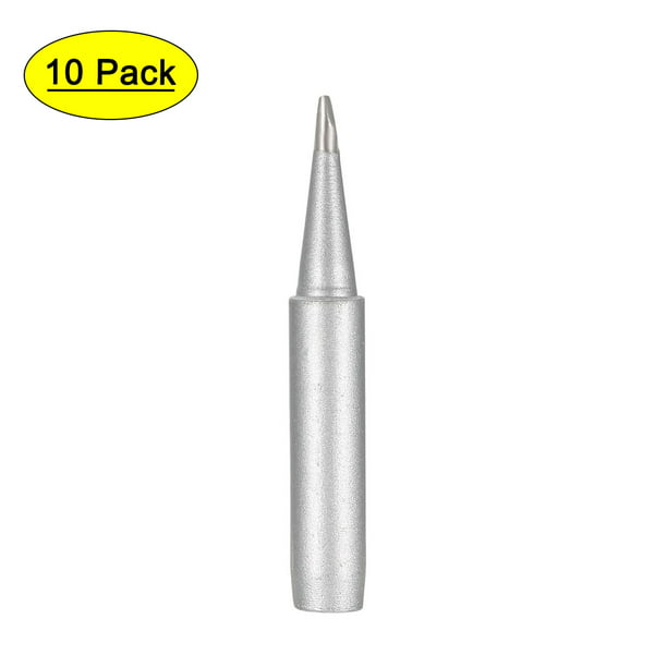 10 Pack Solder Soldering Iron Tips Standard Size Accessories Electrical 900M-T